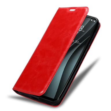 HTC Desire 20 PRO lommebokdeksel case (rød)