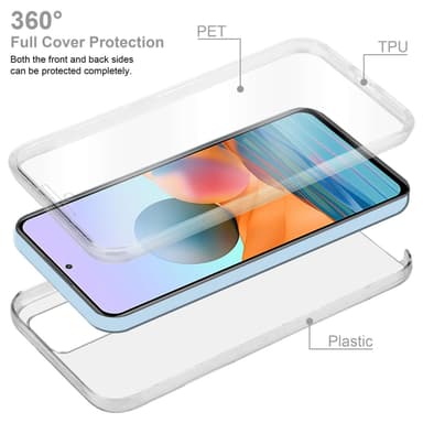 Xiaomi RedMi NOTE 10 PRO Deksel 360 Case Cover