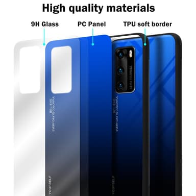 Deksel Huawei P40 Case Cover (svart)