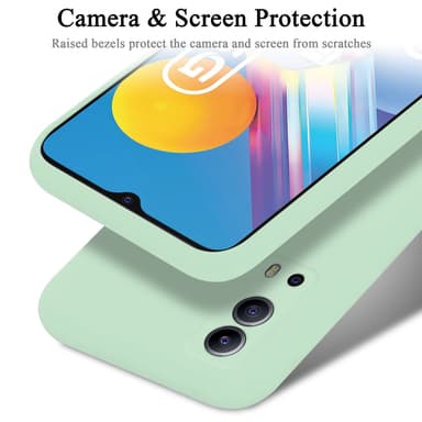 Vivo Y52 5G / Y72 5G silikondeksel case (grønn)