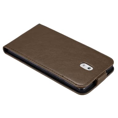 Nokia 3 2017 deksel flip cover (brun)