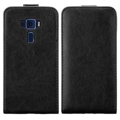 Asus ZenFone 3 (5.2 tomme) deksel flip cover (svart)