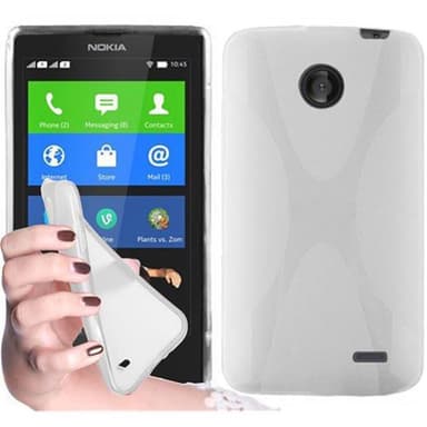 Nokia X Deksel Case Cover (hvit)