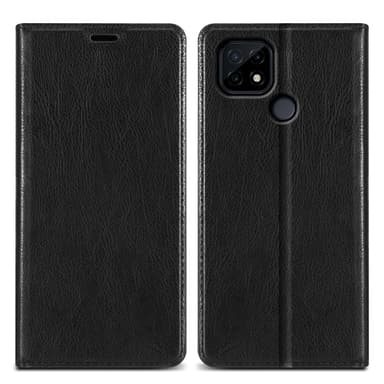 Realme C21 lommebokdeksel case (svart)