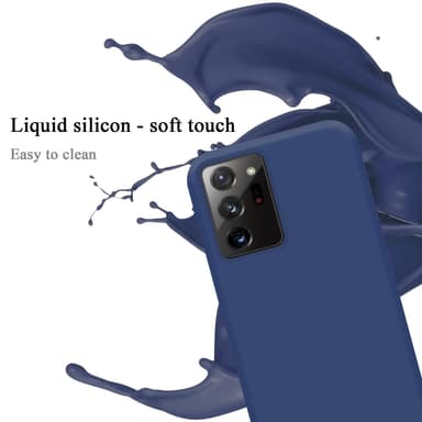 Samsung Galaxy NOTE 20 ULTRA silikondeksel case (blå)
