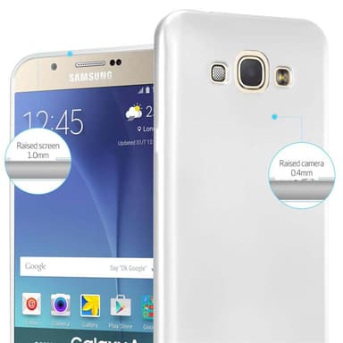 Deksel Samsung Galaxy A8 2015 Case Cover (sølv)