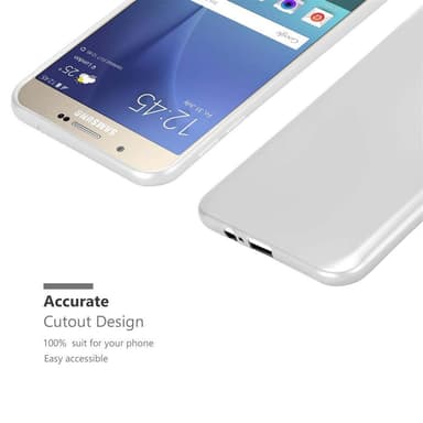 Deksel Samsung Galaxy A8 2015 Case Cover (sølv)