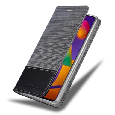 Samsung Galaxy M31s lommebokdeksel etui (grå)