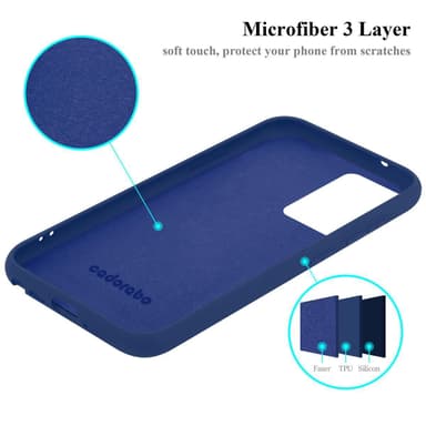 Samsung Galaxy NOTE 20 ULTRA silikondeksel case (blå)