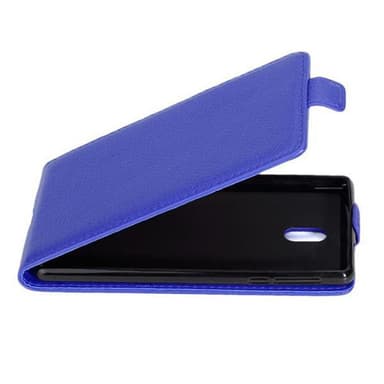 Nokia 3 2017 Deksel Flip Case (blå)