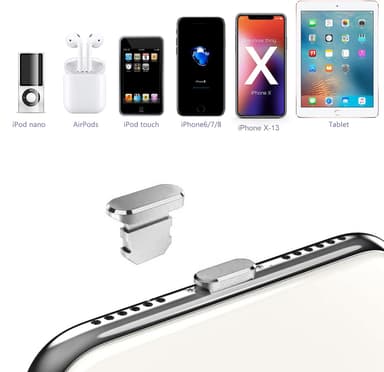 Beskyttelsesdeksel for iPhone Støvtett plugg