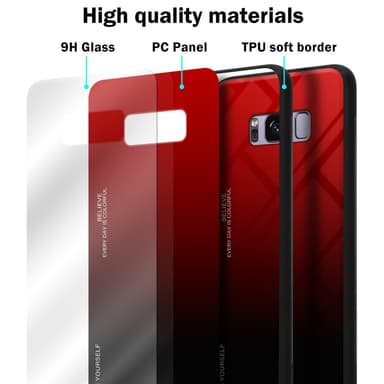 Deksel Samsung Galaxy S8 PLUS Case Cover (svart)