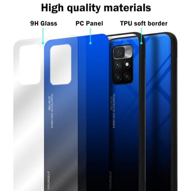 Deksel Xiaomi RedMi 10 Case Cover (svart)