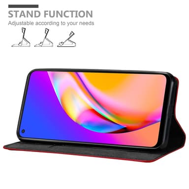 Oppo A94 5G lommebokdeksel case (rød)