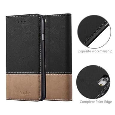 iPhone 6 / 6S Deksel Case Cover (svart)