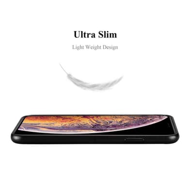 iPhone XS MAX silikondeksel cover (svart)