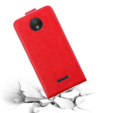 Motorola MOTO C deksel flip cover (rød)