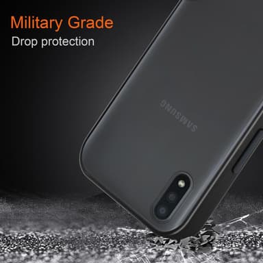 Samsung Galaxy A01 Deksel Case Cover (gjennomsiktig)
