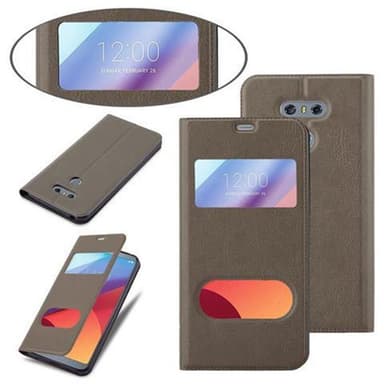 LG G6 lommebokdeksel cover (brun)