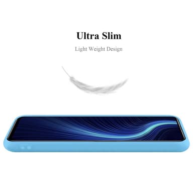 Deksel Honor X10 Silikon cover (blå)