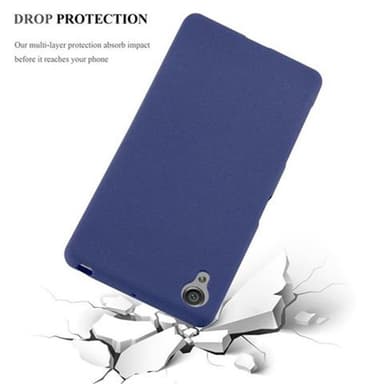 Deksel Sony Xperia X case (blå)