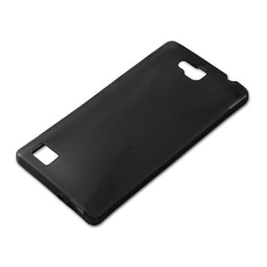 Honor 3C Deksel Case Cover (svart)