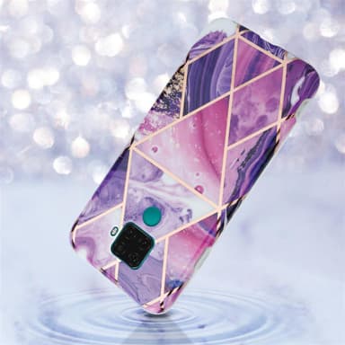 Huawei MATE 30 LITE lommebokdeksel etui (lilla)