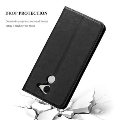 Huawei Enjoy 7 PLUS lommebokdeksel case (svart)