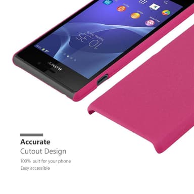 Sony Xperia M2 / M2 AQUA Hardt Deksel Cover (rosa)