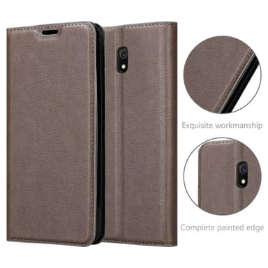 Xiaomi RedMi 8A lommebokdeksel case (brun)