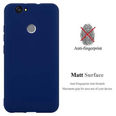 Deksel Huawei NOVA Silikon cover (blå)