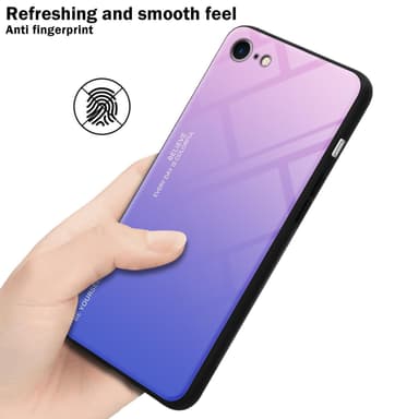 Deksel iPhone 7 / 7S / 8 / SE 2020 Case Cover (svart)