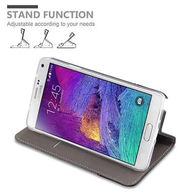 Samsung Galaxy NOTE 4 lommebokdeksel etui (grå)
