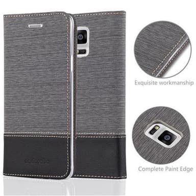 Samsung Galaxy NOTE 4 lommebokdeksel etui (grå)