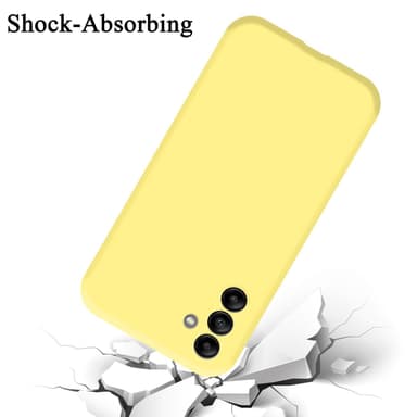 Samsung Galaxy A04s silikondeksel case (gul)
