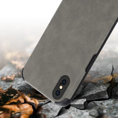 Deksel iPhone XS MAX Case Case (grå)
