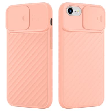 iPhone 7 / 7S / 8 / SE 2020 silikondeksel case (rosa)