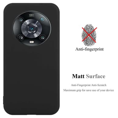 Deksel Honor MAGIC 4 PRO Silikon cover (Svart)