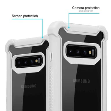 Samsung Galaxy S10 PLUS Deksel Case Cover (grå)