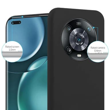 Deksel Honor MAGIC 4 PRO Silikon cover (Svart)