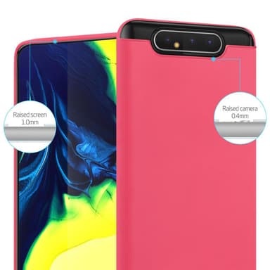 Deksel Samsung Galaxy A80 / A90 4G Silikon cover (rød)