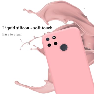 Realme C21Y / C25Y silikondeksel case (rosa)