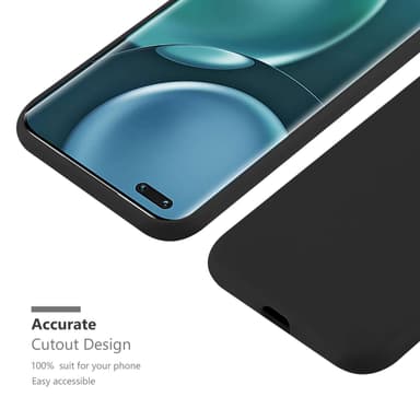 Deksel Honor MAGIC 4 PRO Silikon cover (Svart)