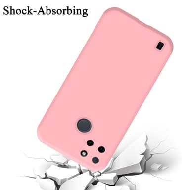Realme C21Y / C25Y silikondeksel case (rosa)