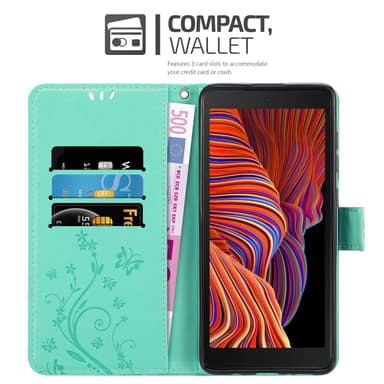 Samsung Galaxy XCover 5 lommebokdeksel Blomster