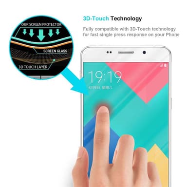 Samsung Galaxy A9 2016 Skjermbeskytter Skärmskydd