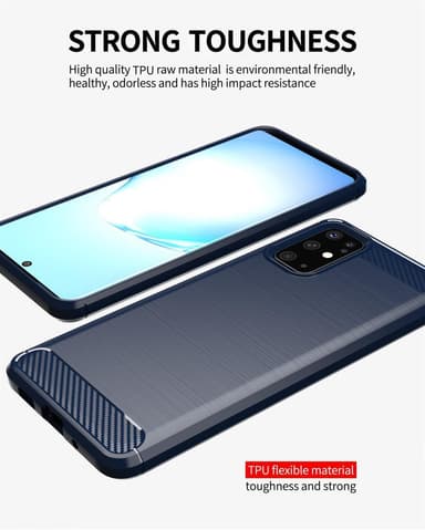 Deksel Samsung Galaxy S20 ultra slim (blå)
