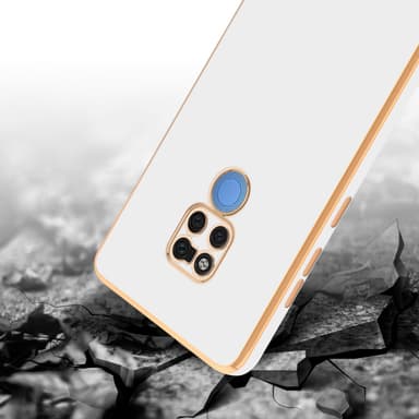 Huawei MATE 20 silikondeksel case (hvit)
