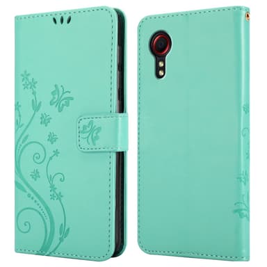 Samsung Galaxy XCover 5 lommebokdeksel Blomster