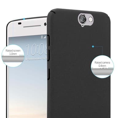 HTC ONE A9 Hardt Deksel Cover (svart)